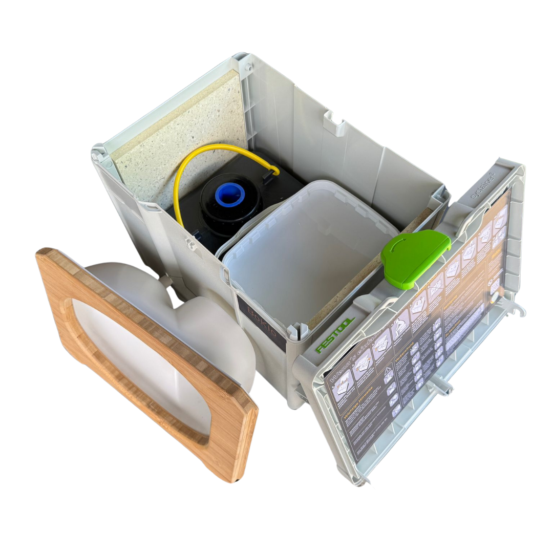 BoKlo im Systainer M337 - Trenntoilette im Box - System