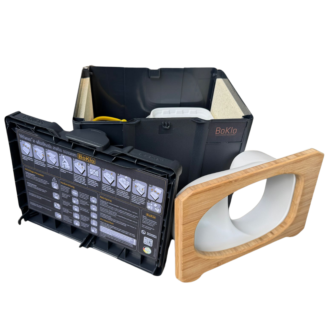 BoKlo im Systainer M337 - Trenntoilette im Box - System