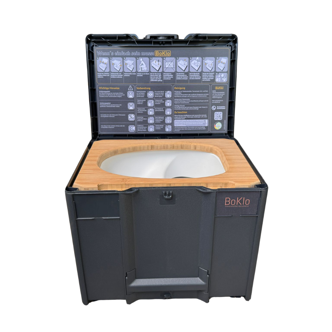 BoKlo im Systainer M337 - Trenntoilette im Box - System